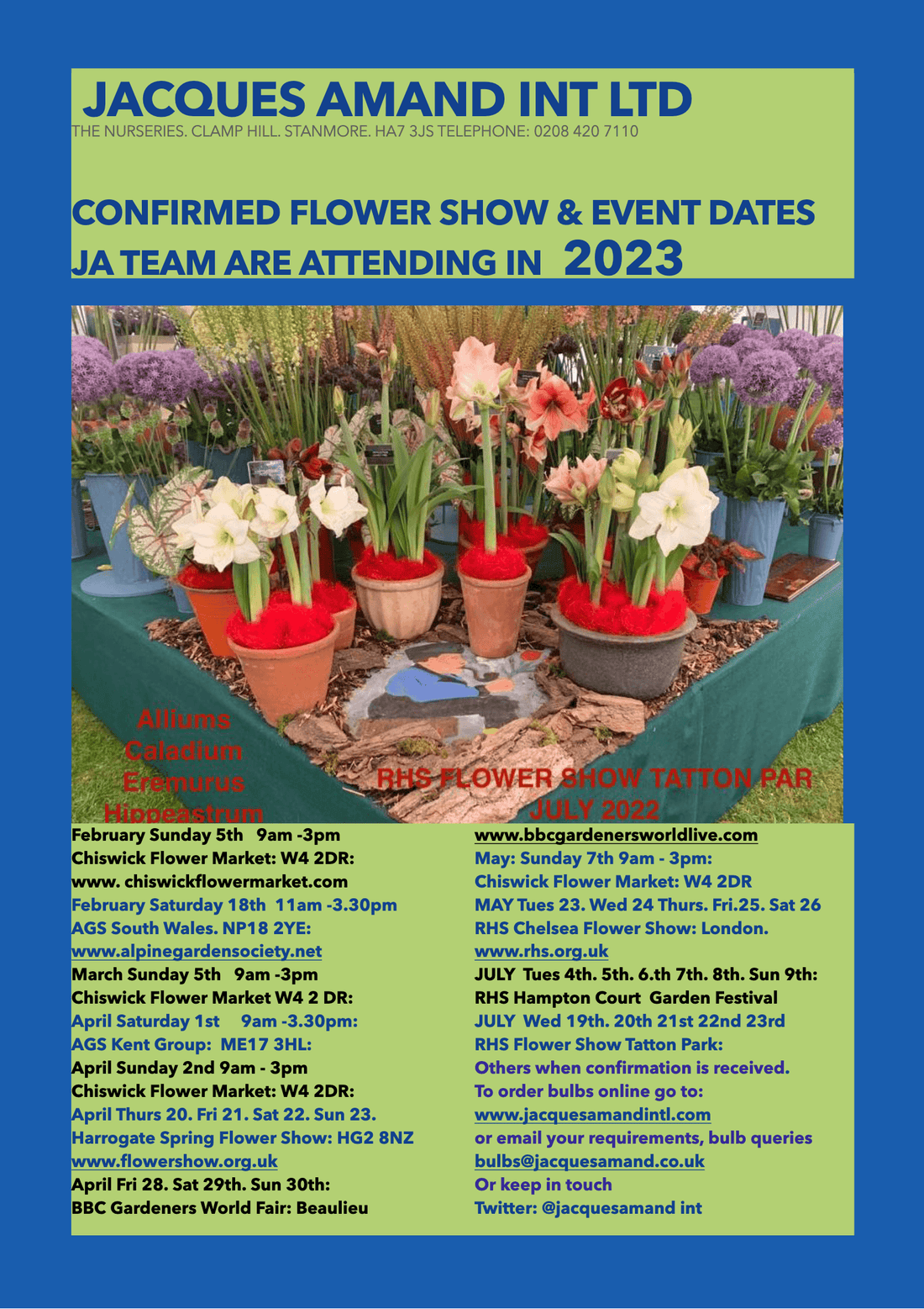Flower Shows 2023